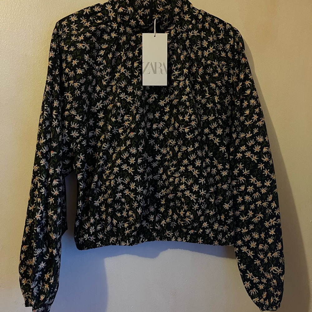 ZARA LONG SLEEVE BLOUSE